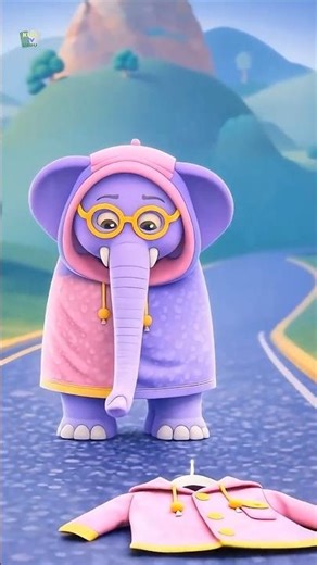 एक मोटा हाथी, Ek Mota Hathi Ghumne Chala, Viral Hathi #ekmotahathi #shortvideo #ytshorts #fun #hd