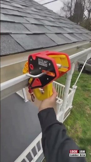 How to Use a Ladder Stabilizer - Lock Jaw Ladder Grip