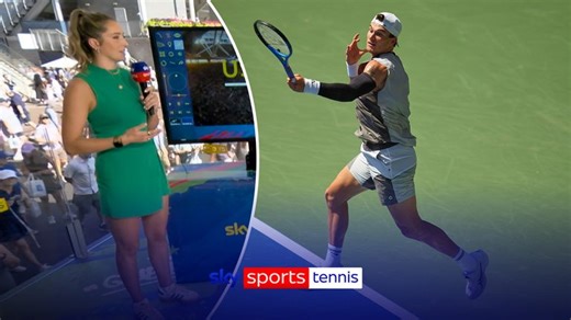 US Open: Laura Robson analyses Jack Draper's first serve since returning from his arm injury