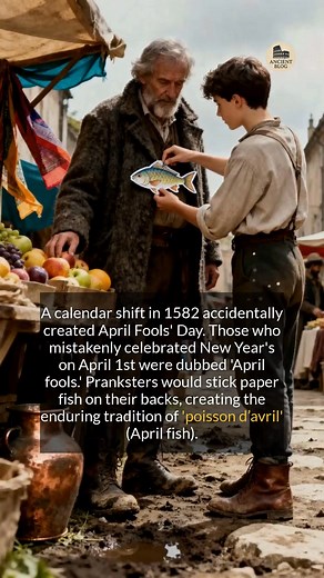 The origins of April Fools Day are more than just a simple calendar mistake. #history #historyfacts #didyouknow | Ancient Blog