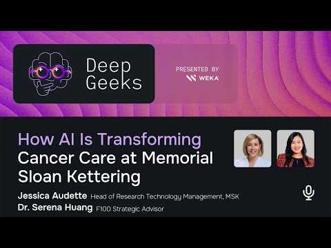 How AI Is Transforming Cancer Care at Memorial Sloan Kettering