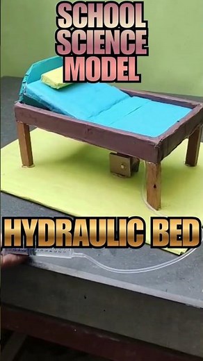 Hydraulic Bed – Working Science Model for School Projects
