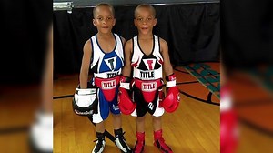 These 7-year-old boxing twins are intimidating and adorable at the same time. | TheBuzzer