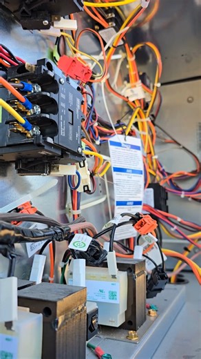 Transformer Troubles ⚡ This unit’s transformer is making a strange noise. We’ll test and confirm it’s the source of the issue, then check if it’s still under manufacturer warranty before replacing it. When a part starts to hum or buzz, something inside is wearing out. Always verify before you replace — that’s how you get it done right. #PrestigeHeatingAndAir #WylieTX #HVACTips #TeamPrestige | Prestige Heating & Air LLC