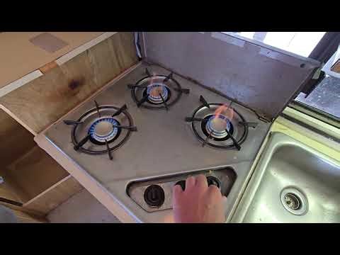 1989 Chevrolet Astro Camper Water, Stove, & Microwave