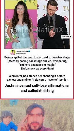 Selena Shares a Cute Backstage Moment With Justin — “I’m Here Because I’m Magic!”