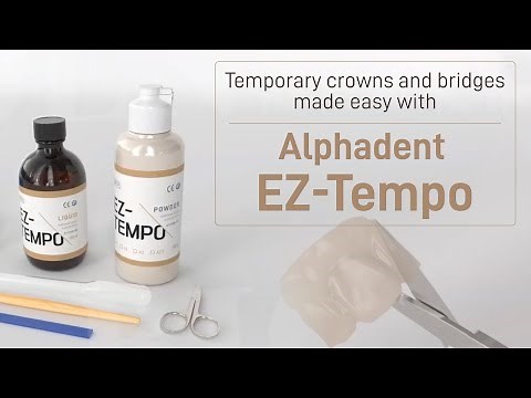 How to use self curing acrylic resin for temporary crown and bridge