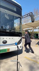 Bus Driving Test With A Glass Of Water