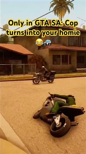 GTA San Andreas: When a Cop Becomes Your Homie in Grove Street 😂🚓🔥
