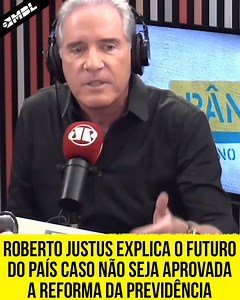 Roberto Justus fala sobre os efeitos no país caso a reforma da previdência não seja aprovada. Confira: _______________________________ O MBL precisa de você para continuar existindo e crescendo cada vez mais na luta por um Brasil mais livre e justo para todos. Com apenas 1 real por dia, você já faz uma baita diferença para nós. Ajude aqui http://mbl.org.br/contribua | MBL - Movimento Brasil Livre