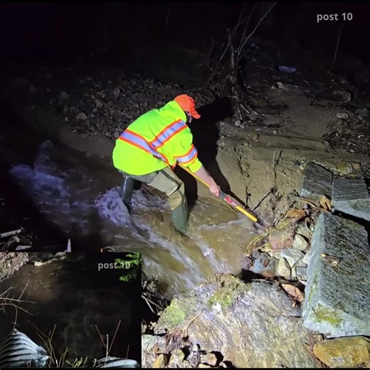 Part 1 Unclogging Culvert Blocked With Many Tons Of Sand And Rock And Blasting out The Other Side. | Post 10