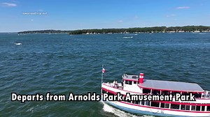 44K views · 571 reactions | The Queen II is a classic boat excursion on West Lake Okoboji that departs from Arnolds Park Amusement Park. | Iowa Road Trip | Facebook