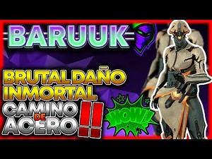 😍Build Baruuk 100% INMORTAL y con un DAÑO INCREÍBLE❗ (No subestimes su potencial) [2022]