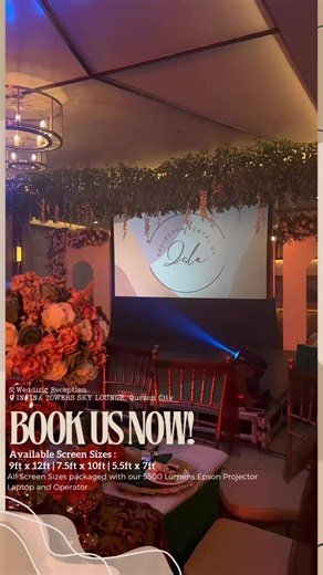 #bigscreen #projectorscreen #projectorrental #events #debut #birthdays #projectorforrent #weddingsupplier #wedding #corporateevents #fyp #sde