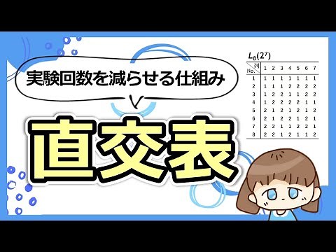 Learn why using an orthogonal array can reduce the number of experiments!