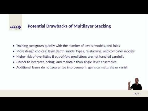 AutoML MOOC Chapter 6.5 - Ensembling: Multilayer Stacking