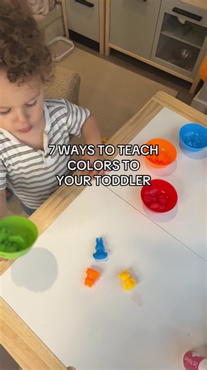 7 Ways to Teach Colors to Your Toddler