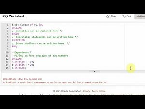 Dbms # 13 | pl sql | procedures | in and out parameters