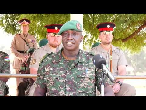 British Training Team provides military training for 27 GAF personnel