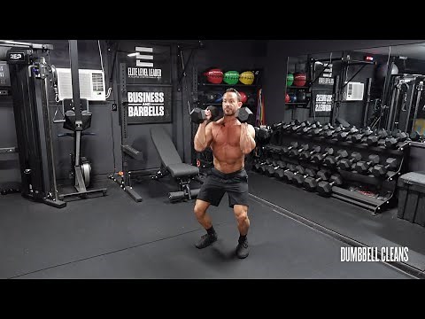 Dumbbell Cleans