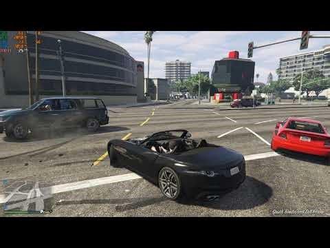 GTA V (FidelityFX Super Resolution/FSR Mod) on Iris Xe Graphics | Intel i7-1165G7 (19 Watts)