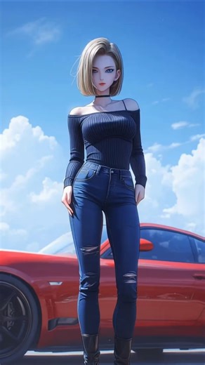 Android 18 cosplay dance from dragon Ball z #cosplay #dbz #dance #reallifeanime #shorts