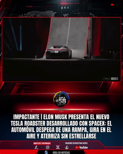 Tesla Roadster 2028: presentación con propulsores SpaceX y maniobra aérea