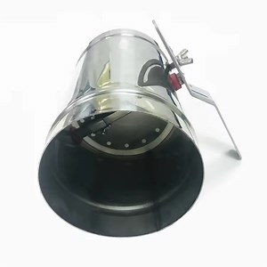 [Hot Item] Adjustment Airflow Ducting Backdraft Round Single Blade Volume Control HVAC Damper