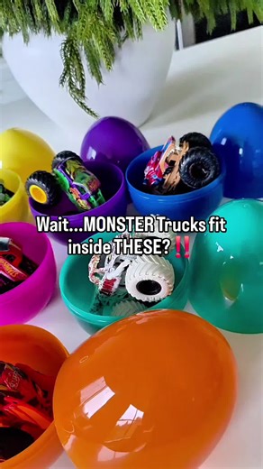 SHOP NOW in my Amazon Storefront under Easter Basket list. I just found the BEST Easter egg upgrade… jumbo Easter eggs that actually fit monster trucks inside 🤯🚗 my boys lost their minds opening these and they make Easter baskets feel extra fun without adding candy overload. Perfect for monster truck lovers or kids who already have all the toys. jumbo easter eggs, monster truck easter ideas, easter basket ideas for boys, easter basket fillers kids, amazon easter finds, toddler easter ideas, bo