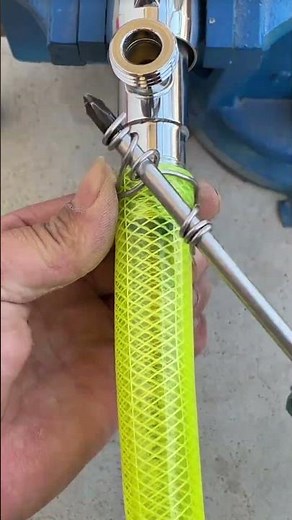 How to Secure a Tight Hose Clamp Using Metal Wire