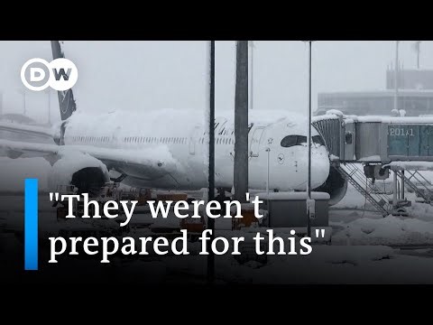 After heavy snowfall, widespread standstill continues in southern Germany | DW News