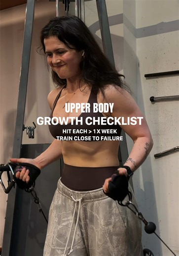 Upper Body Workout Structure for Maximum Growth