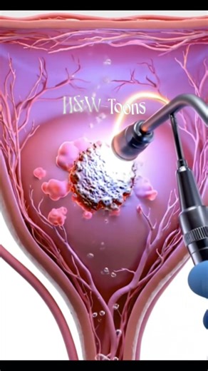 Bladder cancer:TURBT (Transurethral Resection of Bladder Tumor) #3DMedicalAnimation #BladderCancer