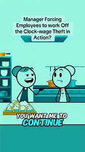 100K views · 3.1K reactions | Manager Forcing Employees to work Off the Clock-wage Theft in Action? #animation #animationmeme #work #worklife #veronica #manager #managersbelike #corporatelife #usa | Chaterine Rouse | Facebook