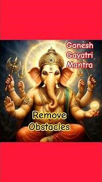 Ganesh Gayatri Mantra | गणेश गायत्री मंत्र - ॐ एकदंताय विद्महे | 108 Times | #shorts #BhaktiGangag