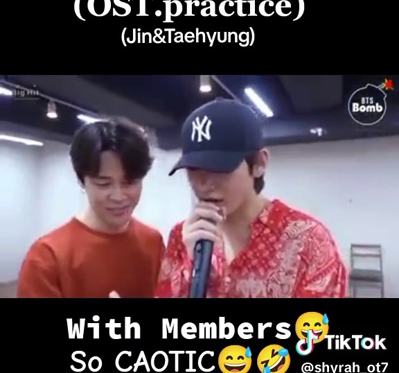 Hwarang OST CAOTIC practice😅🤣😂 #bts_official_bighit #bangtan소년 #foryoupage #fyp