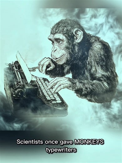 Infinite Monkey Theorem Tested in Real Life! monkey typewriter experiment, infinite monkey theorem, monkeys typing experiment, 1950s science experiment, rhesus macaque experiment, random typing theory, can monkeys write shakespeare, hamlet experiment, william shakespeare theory, strange science facts, crazy experiments in history, british research experiment, probability theory explained, chaos vs randomness, shocking science facts, viral history facts, unbelievable experiments, science shorts, 
