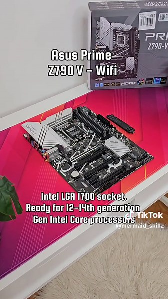 ✨️ Pc Build Part 1| Motherboard ✨️ @ASUS Introducing the powerhouse behind your gaming rig: the motherboard! 🎮 Your motherboard is like your computer's central nervous system, it connects everything! With its intricate circuitry and sleek design, this essential component is the backbone of your PC setup. Packed with slots for your CPU, RAM, and graphics card, it's the ultimate hub for performance and customization. From RGB lighting to cutting-edge connectivity, this motherboard is a gamer's dr
