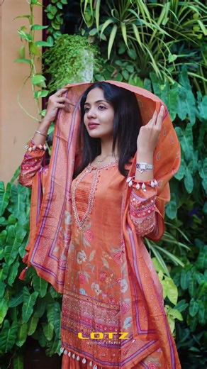 Radiate Festive Vibes in Orange 🧡 | LOTZ Wedding Centre,Coimbatore