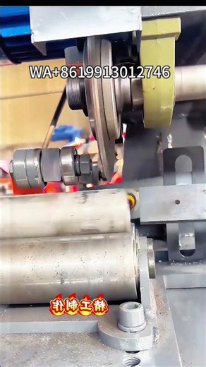 High-quality multi-functional pipe cutter.#pipecutter#machine#ironwork#ironplate