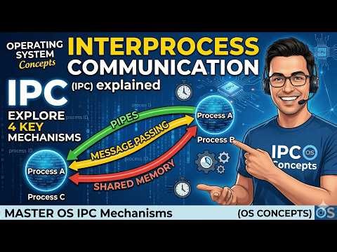 Inter Process Communication (IPC) Explained | Shared Memory vs Message Passing | OS Concepts
