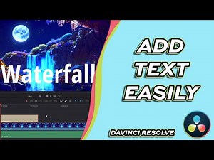 How to Add Text in DaVinci Resolve 20
