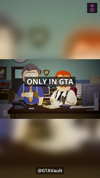 Only in GTA 🚗 GTA 6 just got the South Park treatment in the latest episode—nothing's safe from satire. 🔖 Save for when GTA 6 drops . . . #gta #gta6 #gtaonline #grandtheftauto #gtaclips