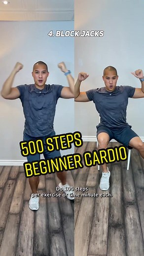 Your workout for the day! Seated or standing low impact step routine for beginners. We’re doing 100 steps per move or 1 minute each. Do what you can! The full length version is available on my site and app! Start your journey to becoming a stronger and healthier YOU at justinagustin.com ___________________ #beginnerworkout #justinagustin #homeworkout #fitnessvideo #workoutvideo #beginner #indoorworkout #fitsporation #fitnessmotivation #workoutmotivation #beginnerfriendly #workout #fitnessjourney