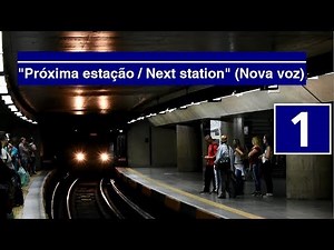 Metrô SP | Novos Avisos Sonoros da Linha 1 - Azul