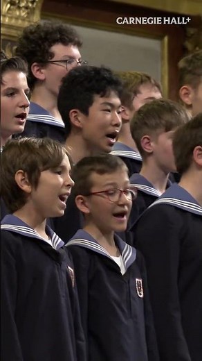 The Vienna Boys Choir in “Joyful, Joyful” on Carnegie Hall+