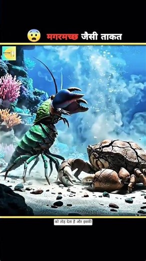 Nature का सबसे खतरनाक Predator 😱 | Mantis Shrimp Facts in Hindi #shorts #facts