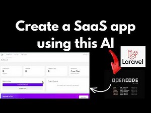 I Created a SaaS App Using AI for FREE — No Paid Tools Needed!