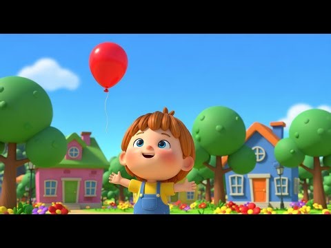 Apprenez les Couleurs avec des Ballons Amusants | Chanson Enfantine Éducative