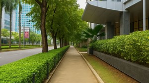 Philippines – Daytime Walk in Cebu IT Park, Cebu City (4K)